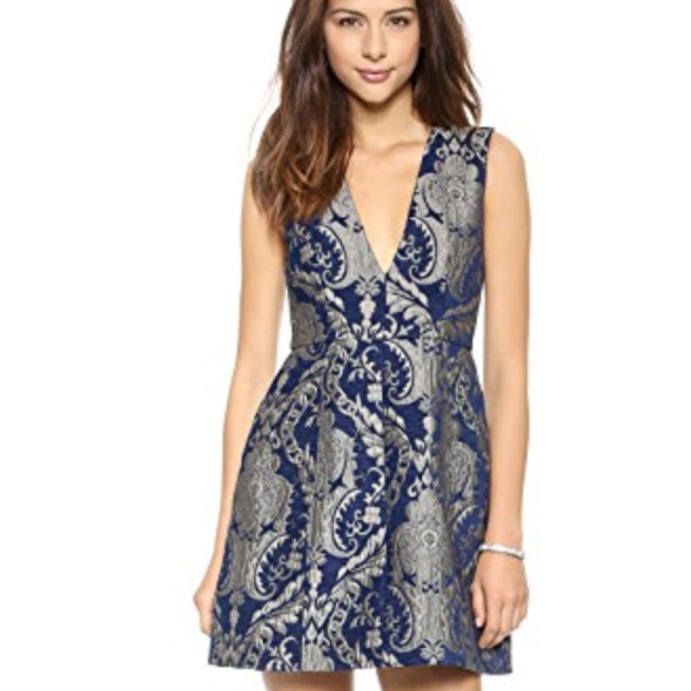 Alice + Olivia Low Cut Dress